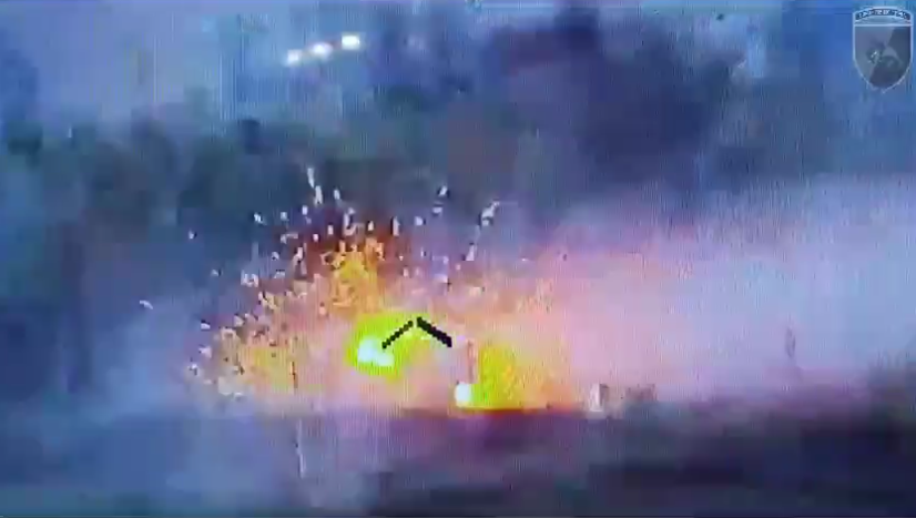 Генштаб показал уничтожение большого количества оккупантов на Бахмутском направлении. Видео