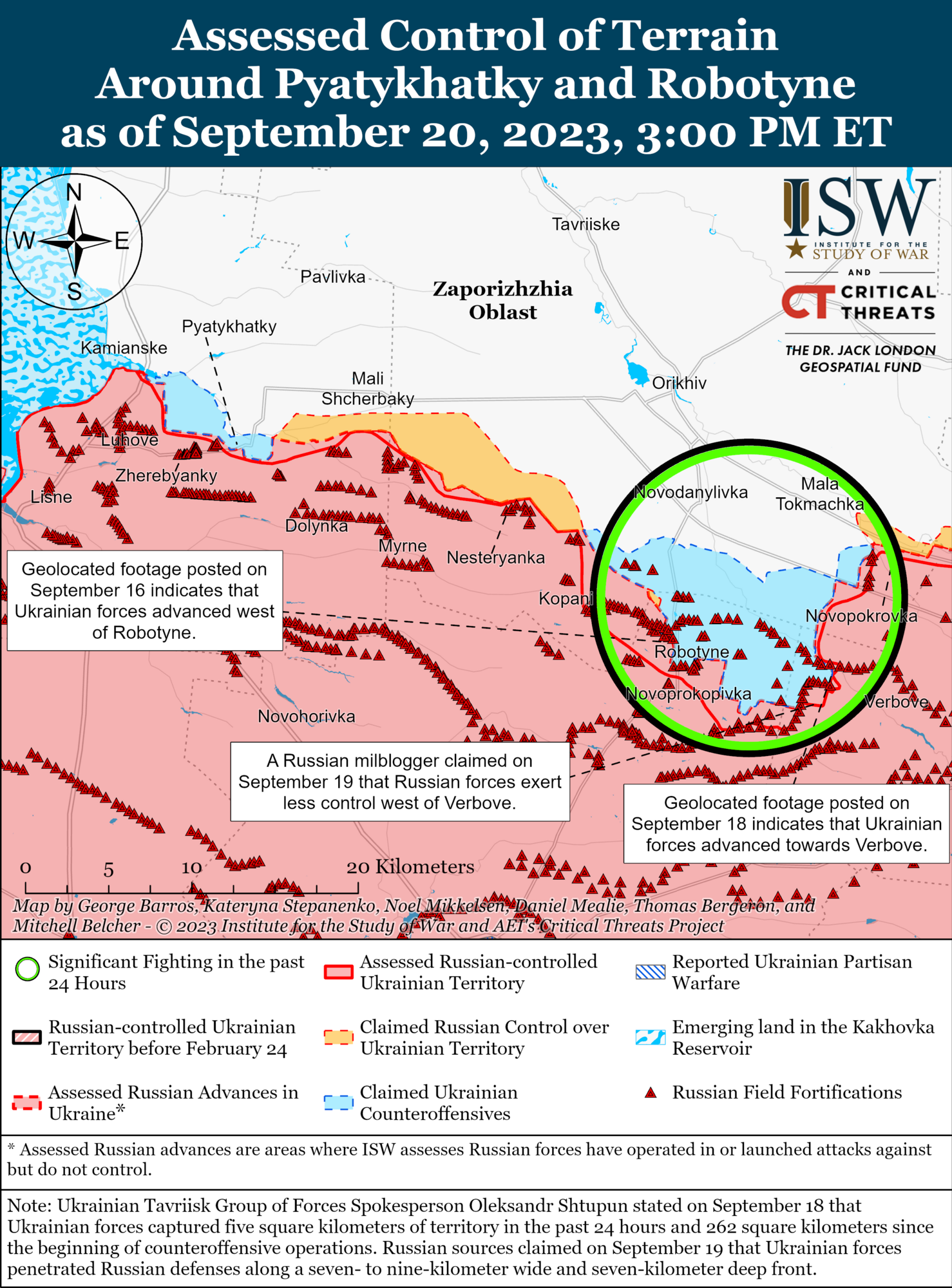 ВСУ ведут наступление в районе Бахмута и на западе Запорожской области, военные РФ получили от командования срочный приказ – ISW