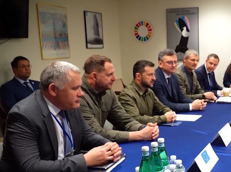 Зеленский встретился с лидерами Еврокомиссии, Румынии и Болгарии: говорили о доступе украинской агропродукции на рынок ЕС. Видео