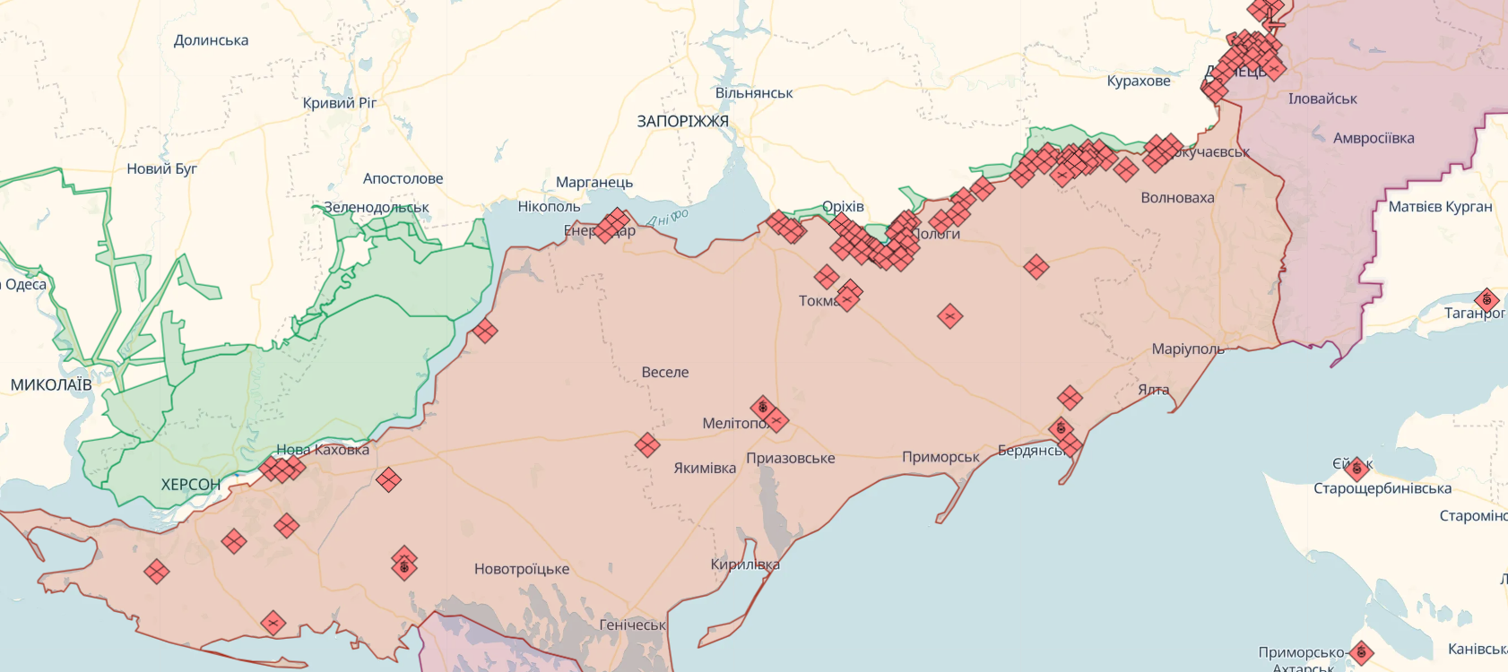 На Таврическом направлении ВСУ за сутки уничтожили 48 единиц военной техники РФ и ликвидировали 130 оккупантов