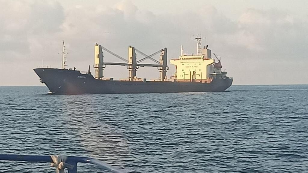 Из порта Черноморск вышло судно AROYAT с украинским зерном
