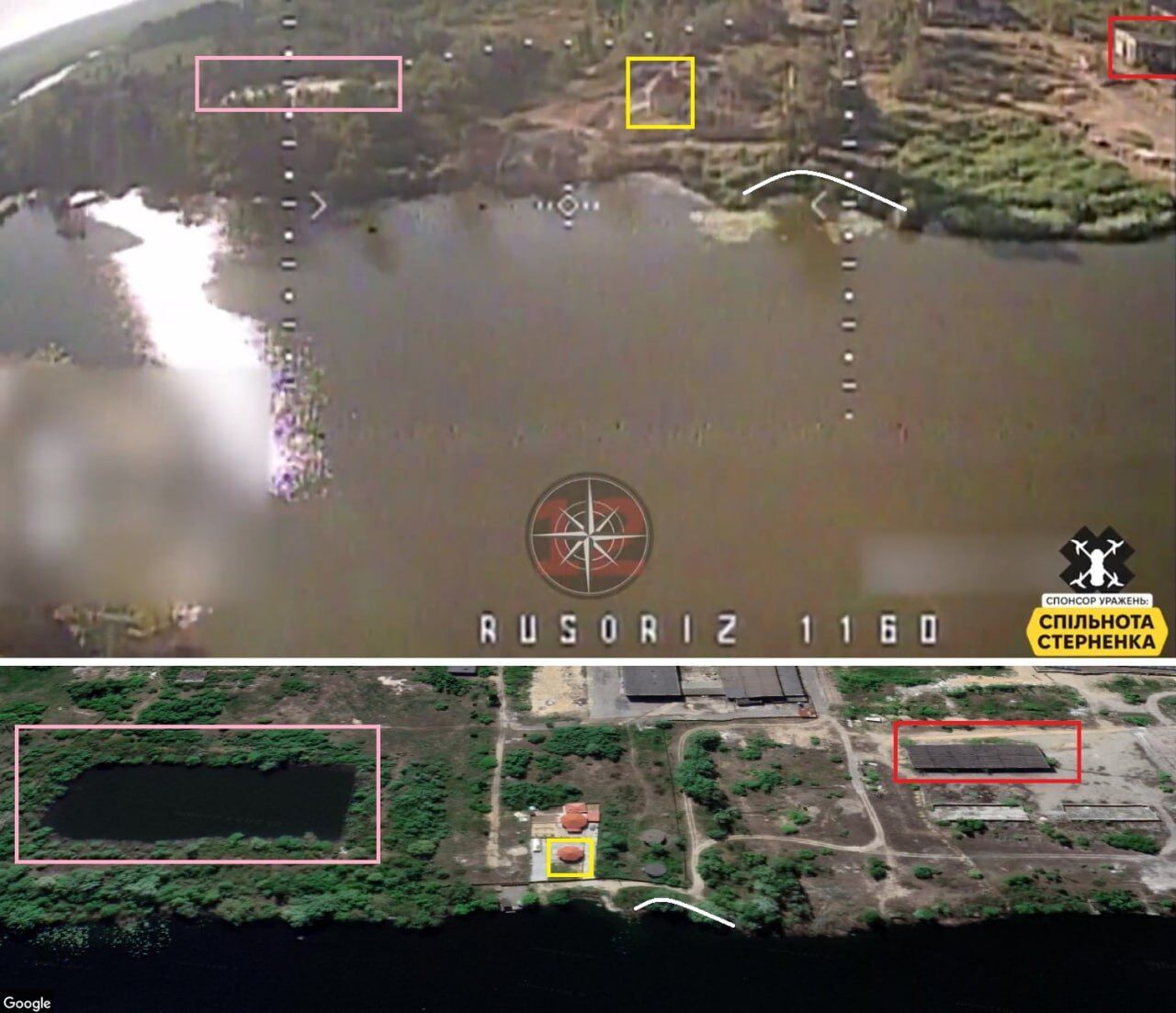 На Херсонщине дроны-камикадзе уничтожили оккупанта и две вражеские лодки. Видео
