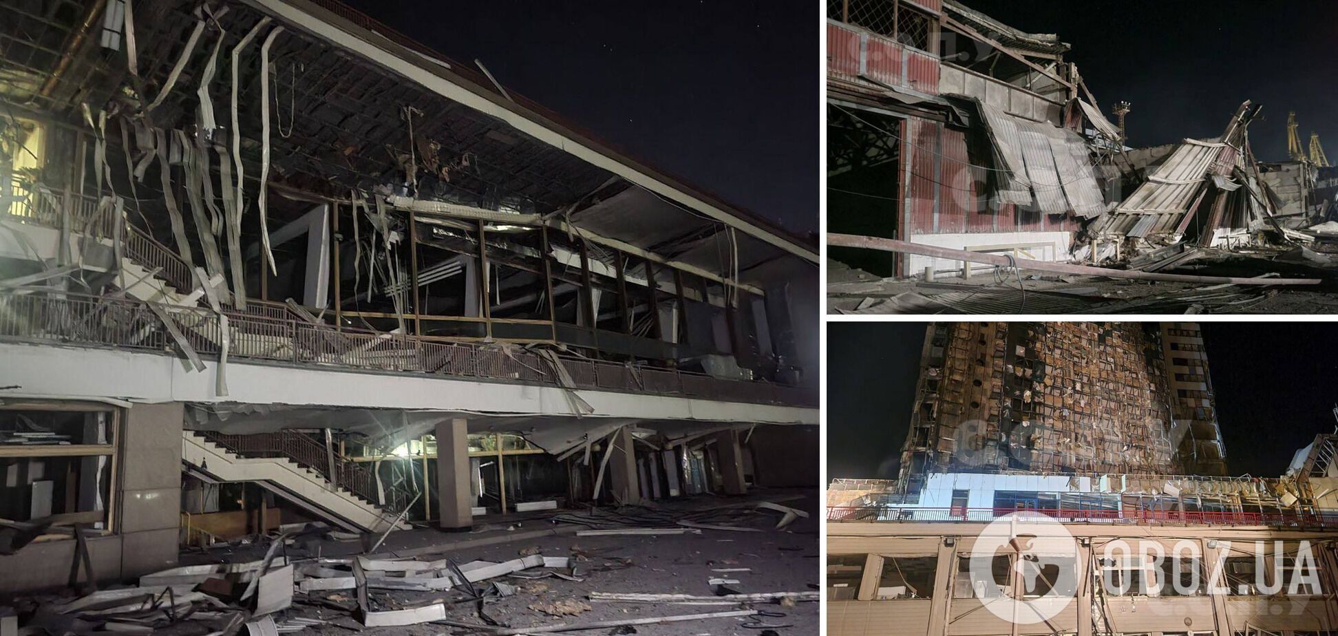 РФ ночью атаковала Одесщину дронами и ракетами: были прилеты в зернохранилища, есть погибшие. Фото