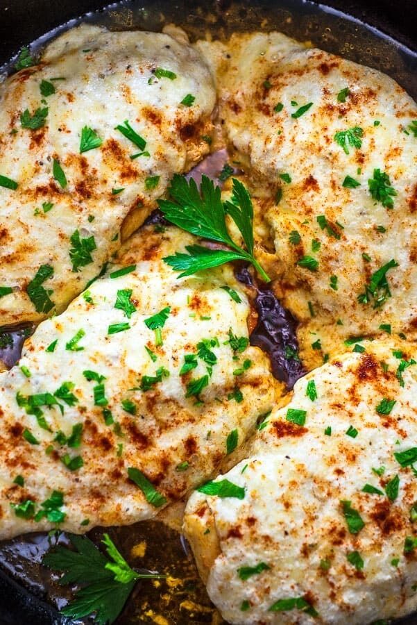 Вкусное куриное филе для ужина