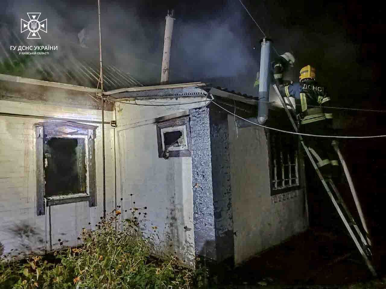 В Киевской области во время пожара погиб мужчина: фото и подробности трагедии