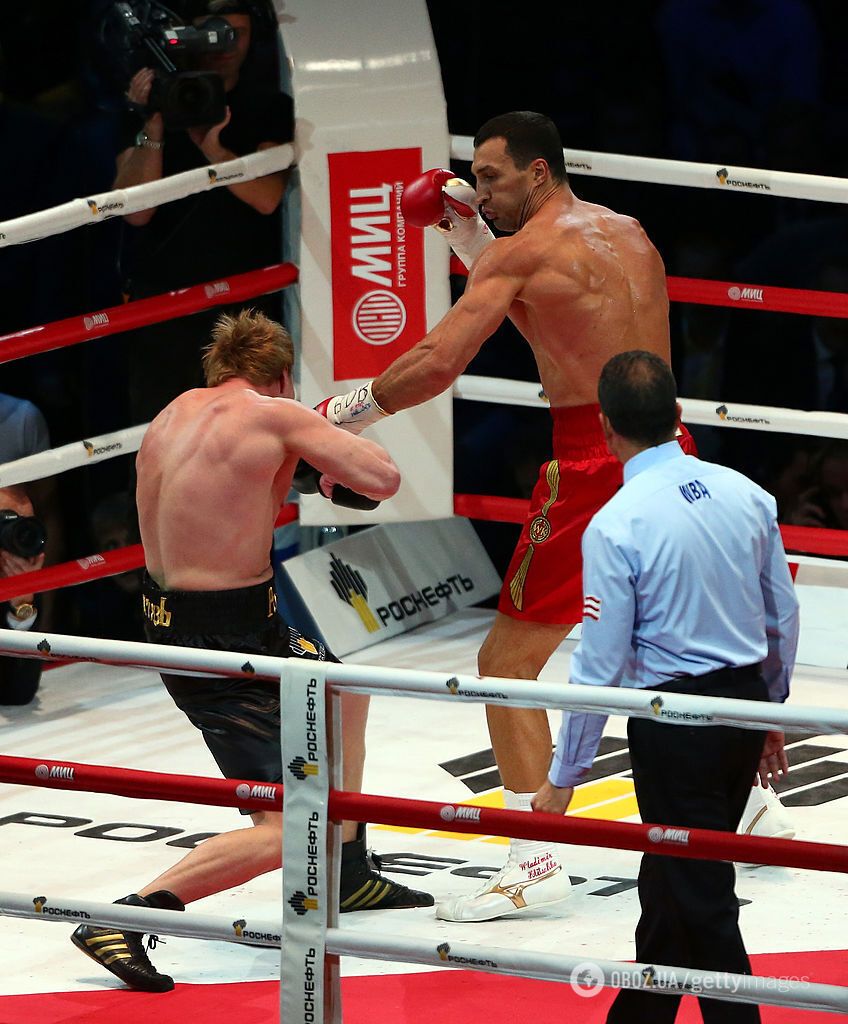 "Что-то мелькнуло": стало известно, что в Москве хотели травмировать Кличко перед боем с Поветкиным