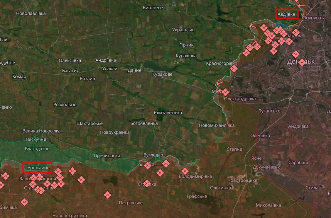 ЗСУ дали відсіч окупантам біля Авдіївки та Урожайного, знищено ЗРК і склад БК ворога – Генштаб