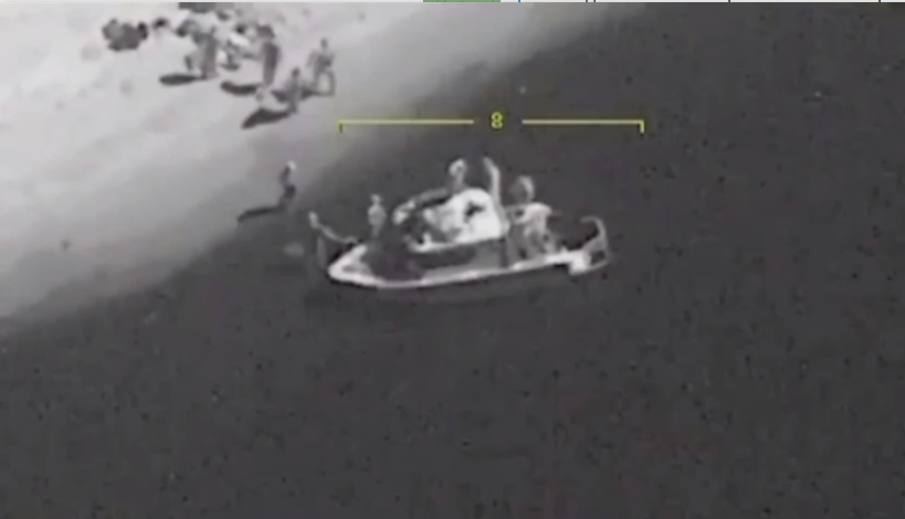 У Чорному морі під час спроби висадки знищено ворожий катер "Тунець": є ліквідовані окупанти. Відео