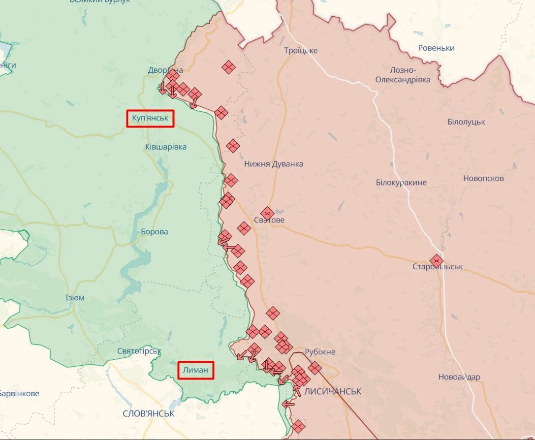 Українські захисники обороняються на сході та півдні й продовжують наступ на Мелітопольському і Бахмутському напрямках – Генштаб