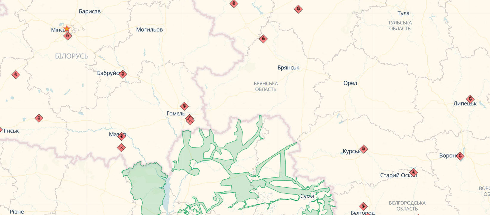 В Брянской области РФ горит электроподстанция: часть района осталась без света. Фото и видео