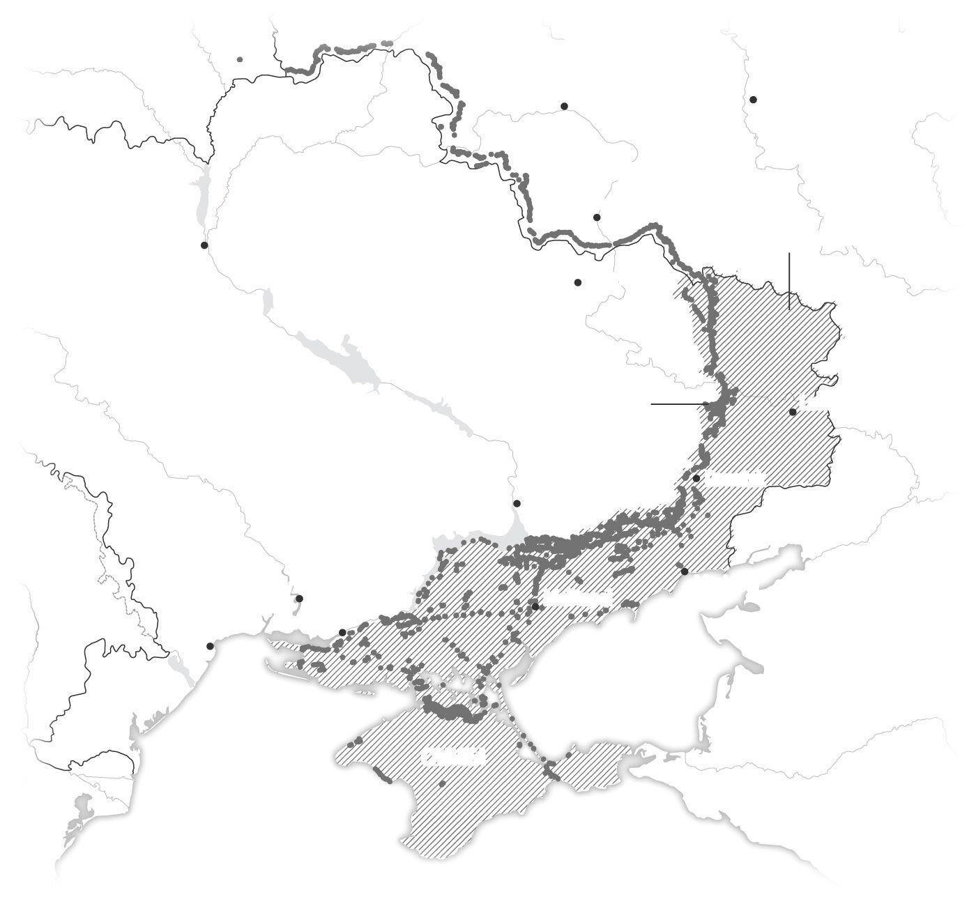 "Теперь понятно, почему контрнаступление ВСУ такое медленное": западные аналитики визуализировали российские укрепления на юге Украины. Схема