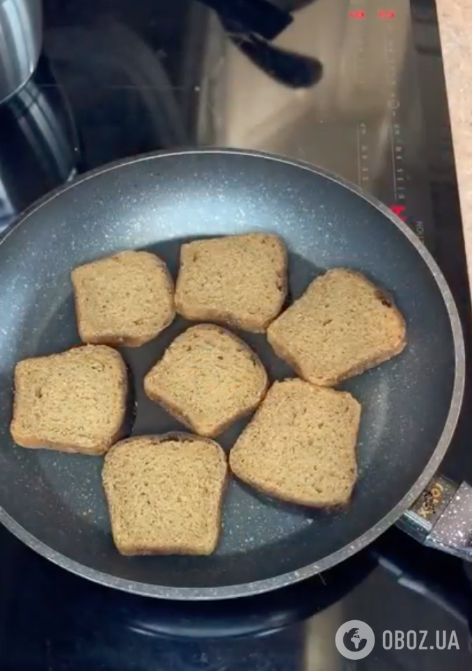 Гренки из хлеба
