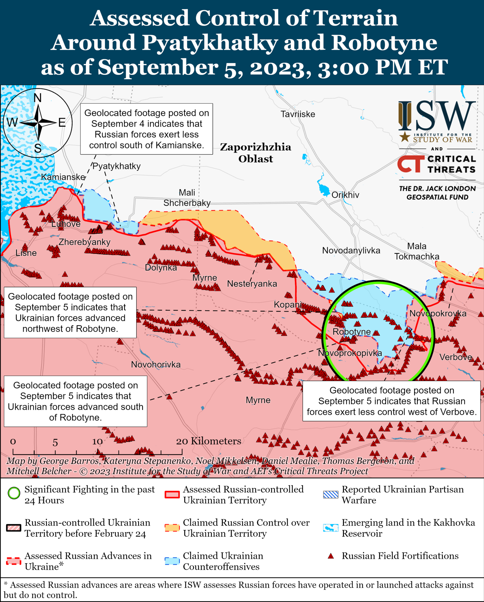 ЗСУ наступають на Запорізькому напрямку, в окупантів великі проблеми: в ISW розповіли про "пастку" для військ РФ. Карта