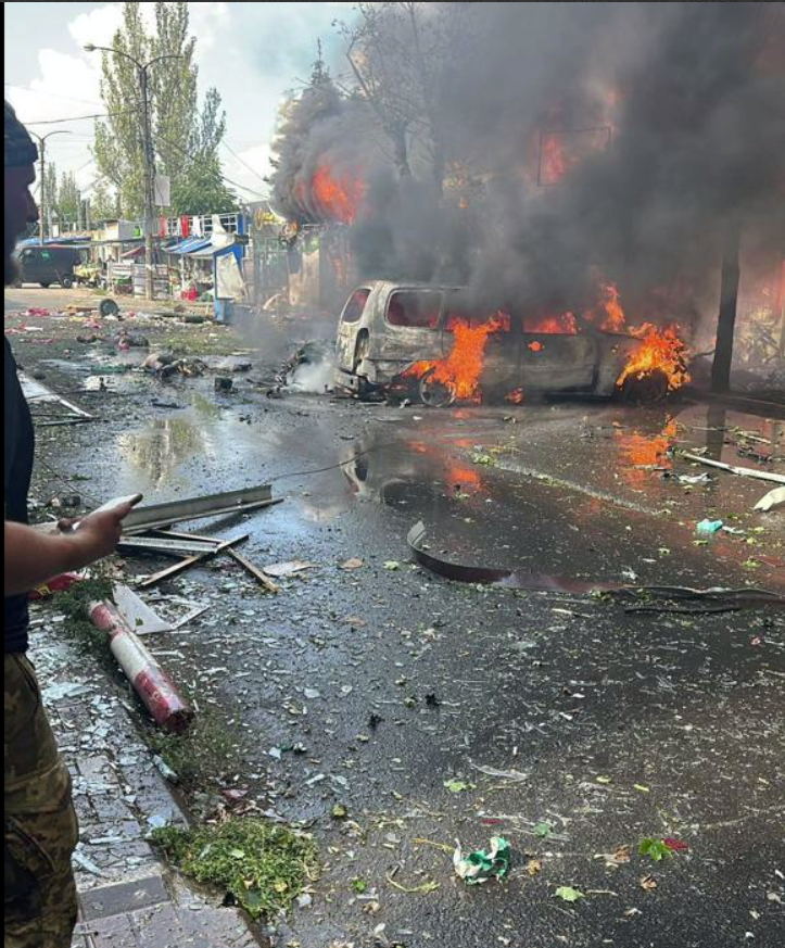 Удар був не з артилерії: у поліції уточнили дані щодо атаки РФ на Костянтинівку і назвали кількість жертв