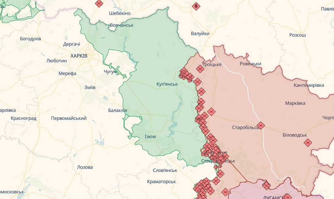 ЗСУ успішно відбили атаки росіян на чотирьох напрямках і продовжують контрнаступ на Мелітополь: відбулось 26 бойових зіткнень – Генштаб