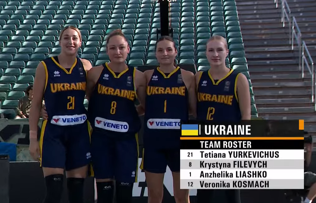 Збірна України програла чинним чемпіонкам на старті Євробаскету 3х3
