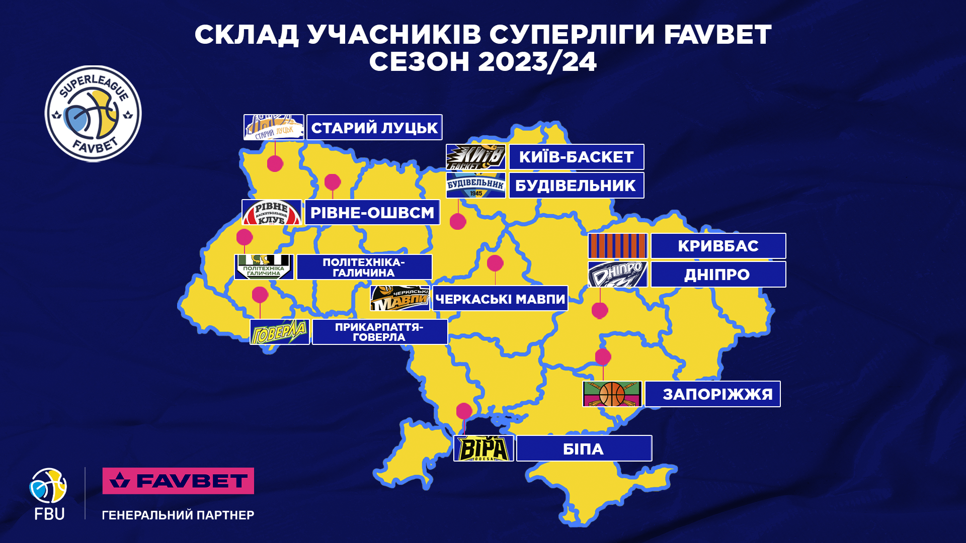 Назван состав участников и формат Суперлиги по баскетболу сезона-2023/24