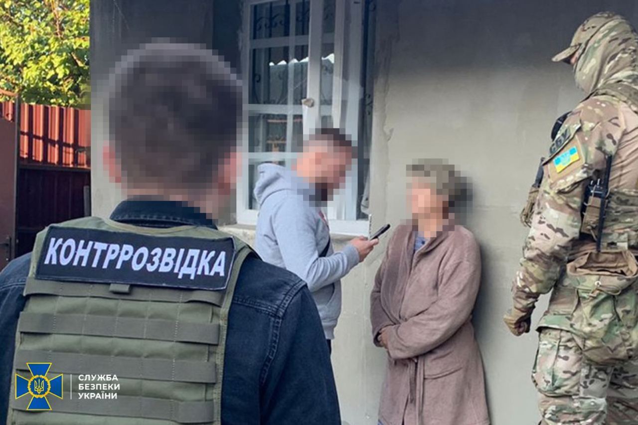СБУ по гарячих слідах затримала росіянку, яка коригувала удари по Сумах 7 вересня. Фото