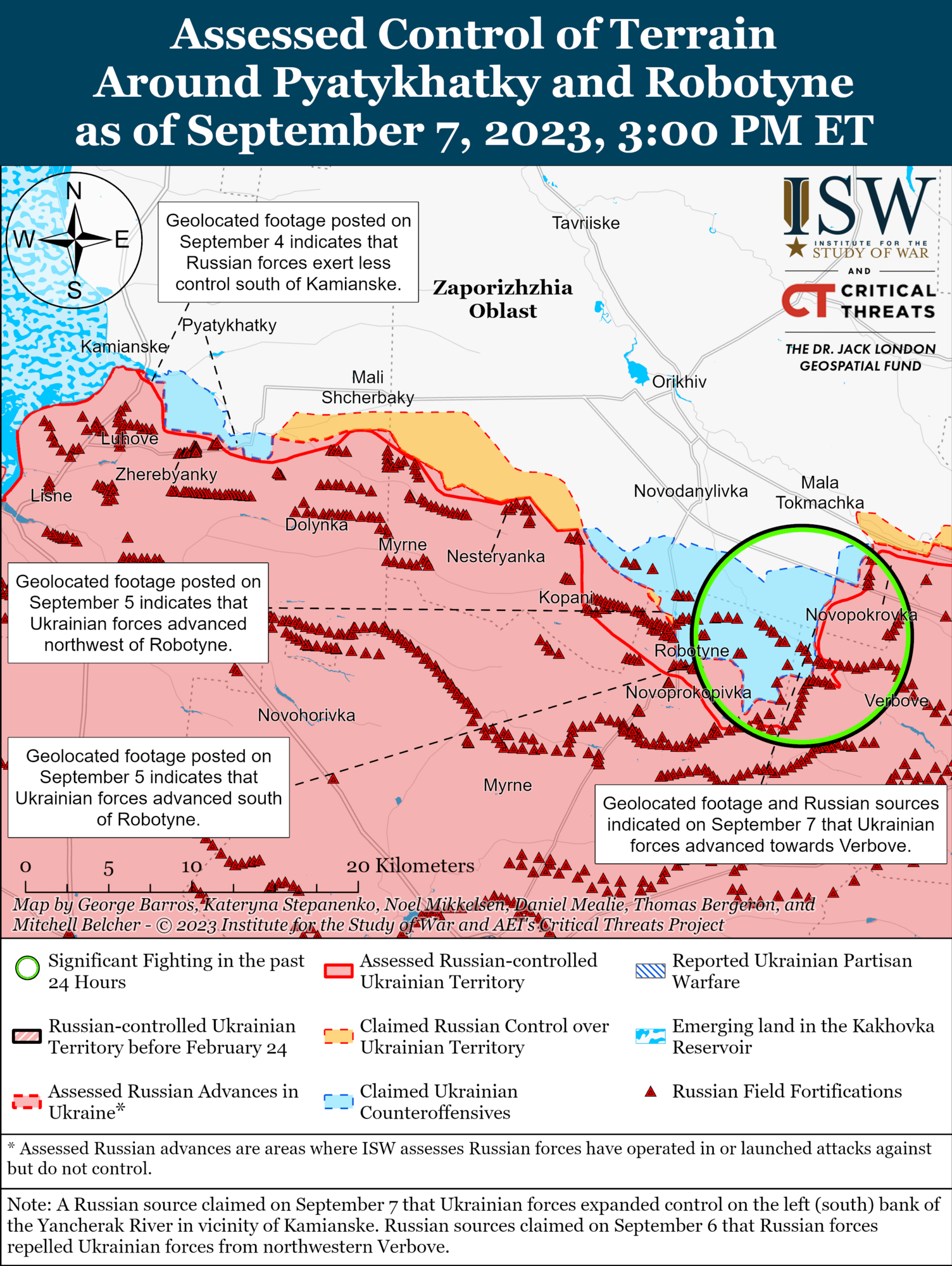 ВСУ продвинулись на двух направлениях фронта и могут прорвать всю российскую оборону на юге до конца года – ISW