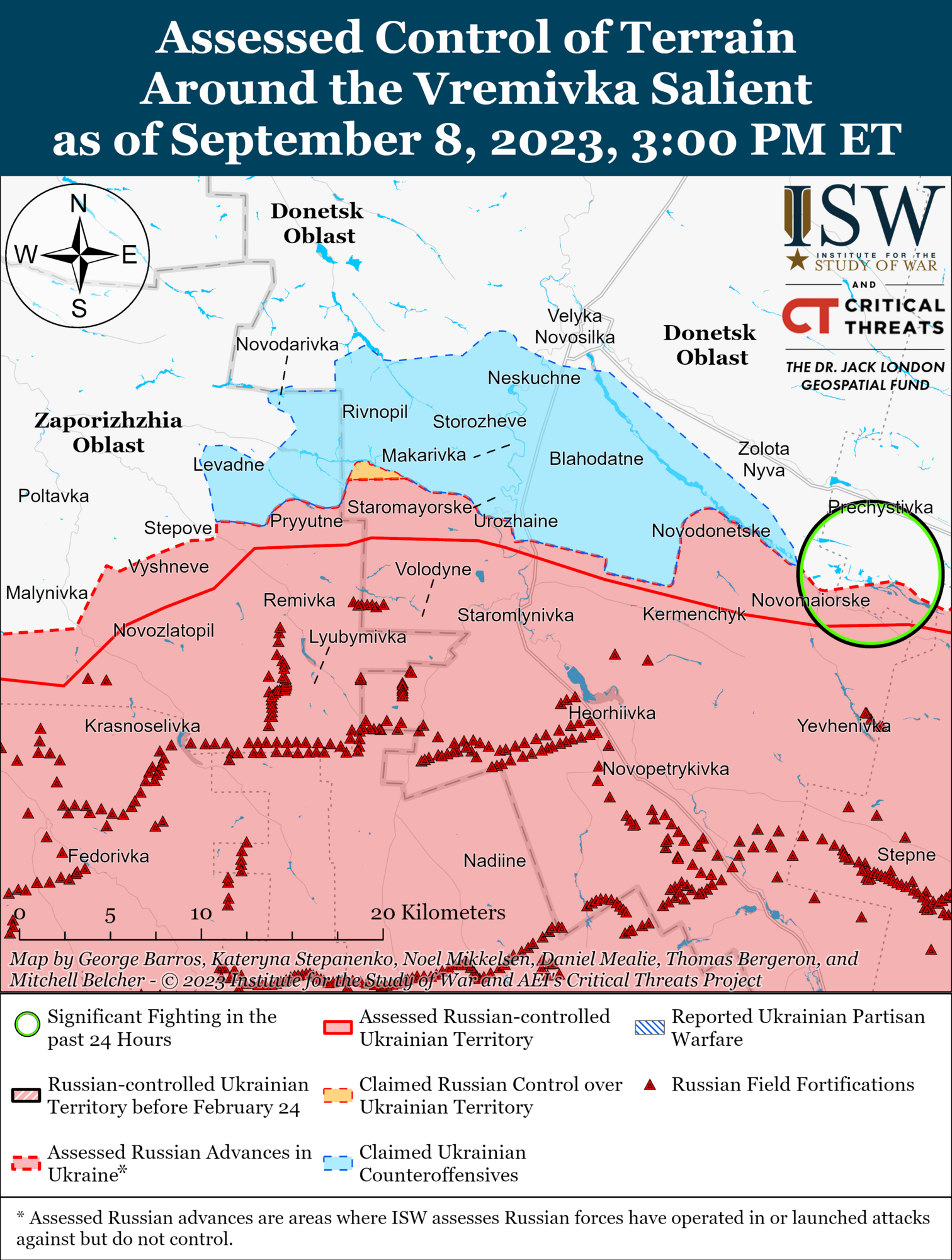 России пришлось внести изменения в командование оккупантов из-за контрнаступления Украины, но проблемы все равно есть – ISW