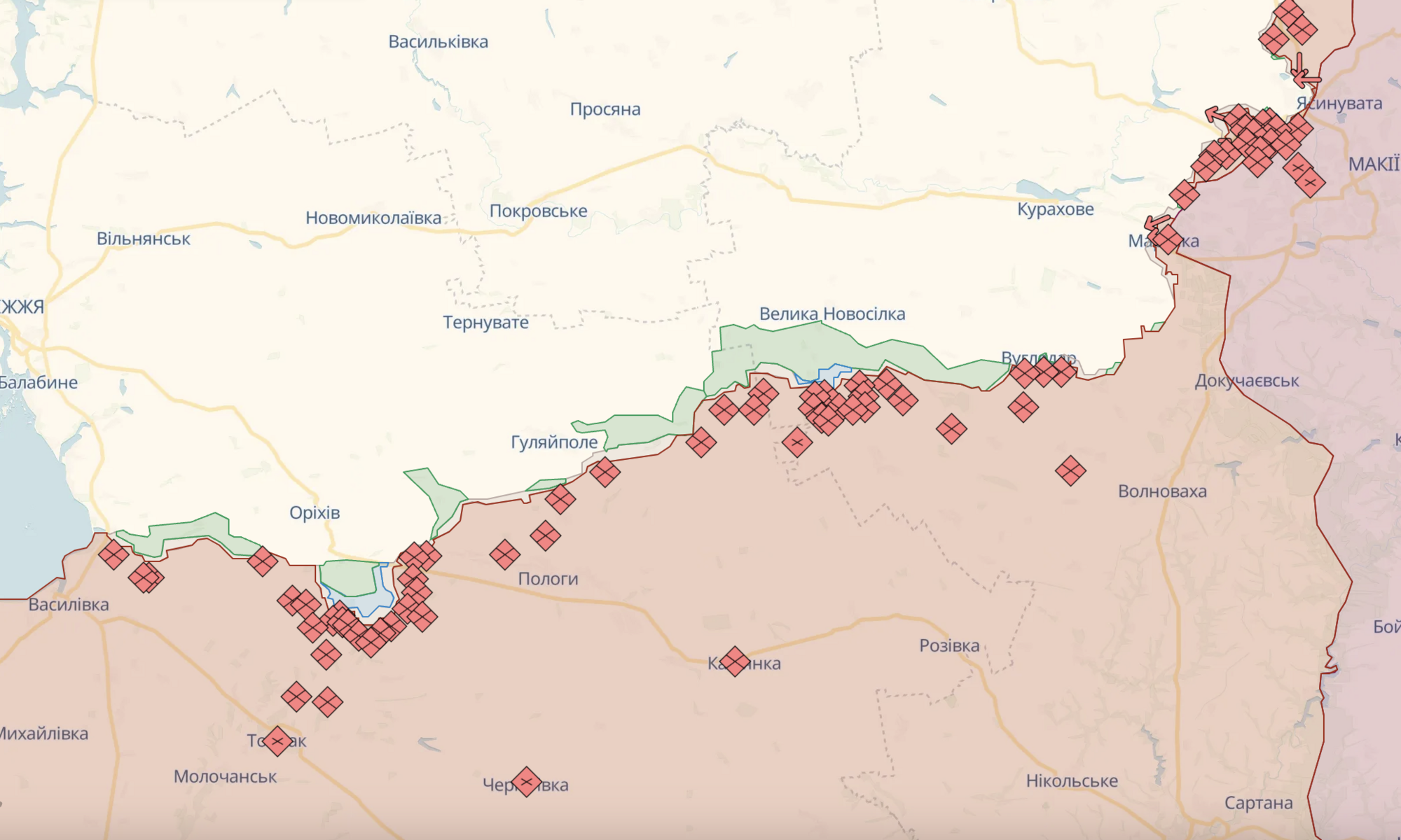 На Таврійському напрямку ЗСУ знищили 40 одиниць військової техніки і 8 складів з боєприпасами ворога