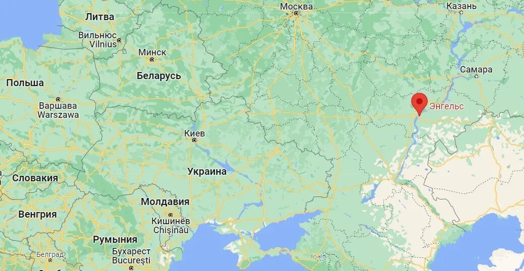 У Росії поскаржилися на атаку дронів на військовий аеродром "Енгельс 2": звідти злітали винищувачі для атак на Україну
