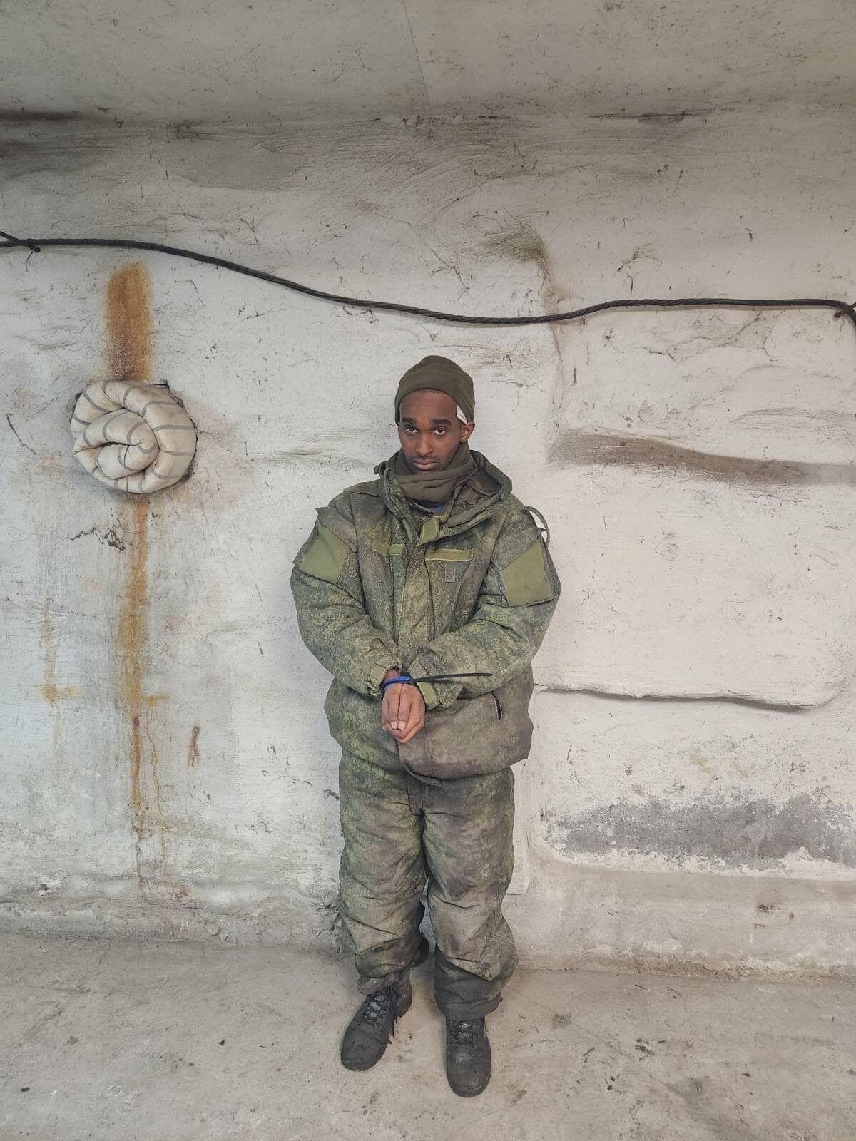 Сомалієць здався у полон ЗСУ і розповів про знущання в армії РФ. Фото