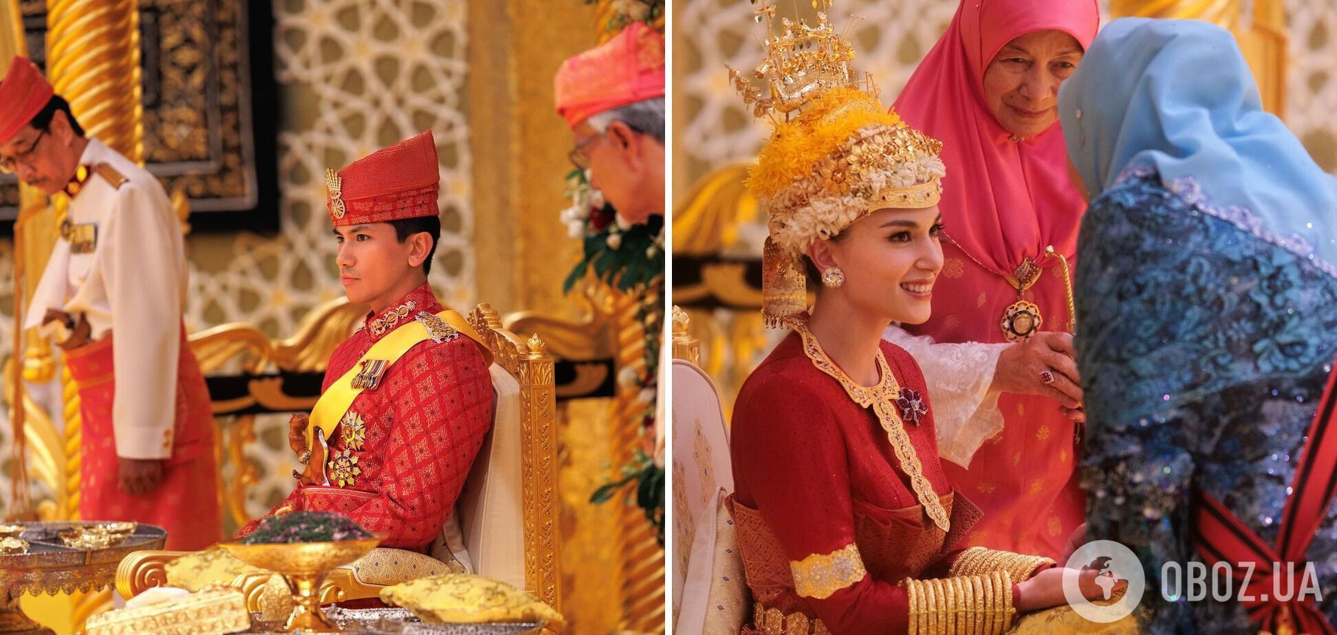 З'явилися перші фото з весілля найпривабливішого холостяка Азії – 32-річного принца Брунею Абдула Матіна