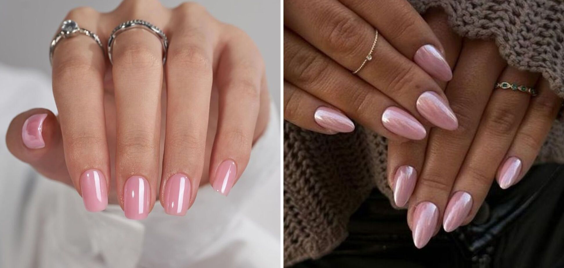 "Дитячі рожеві нігті" стали трендом у TikTok: який вигляд має манікюр січня