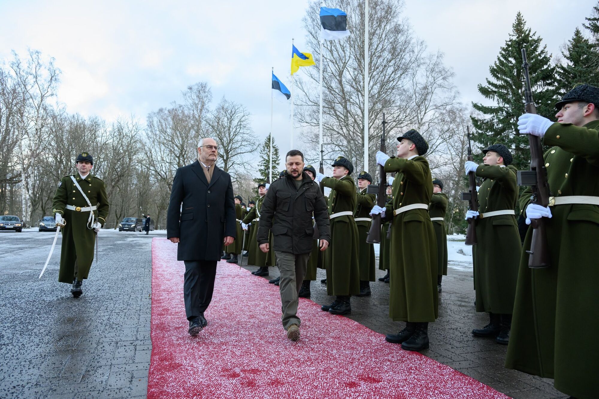 "Нам треба бути готовими": Зеленський і президент Естонії обговорили загрози від Росії і підтримку України. Відео