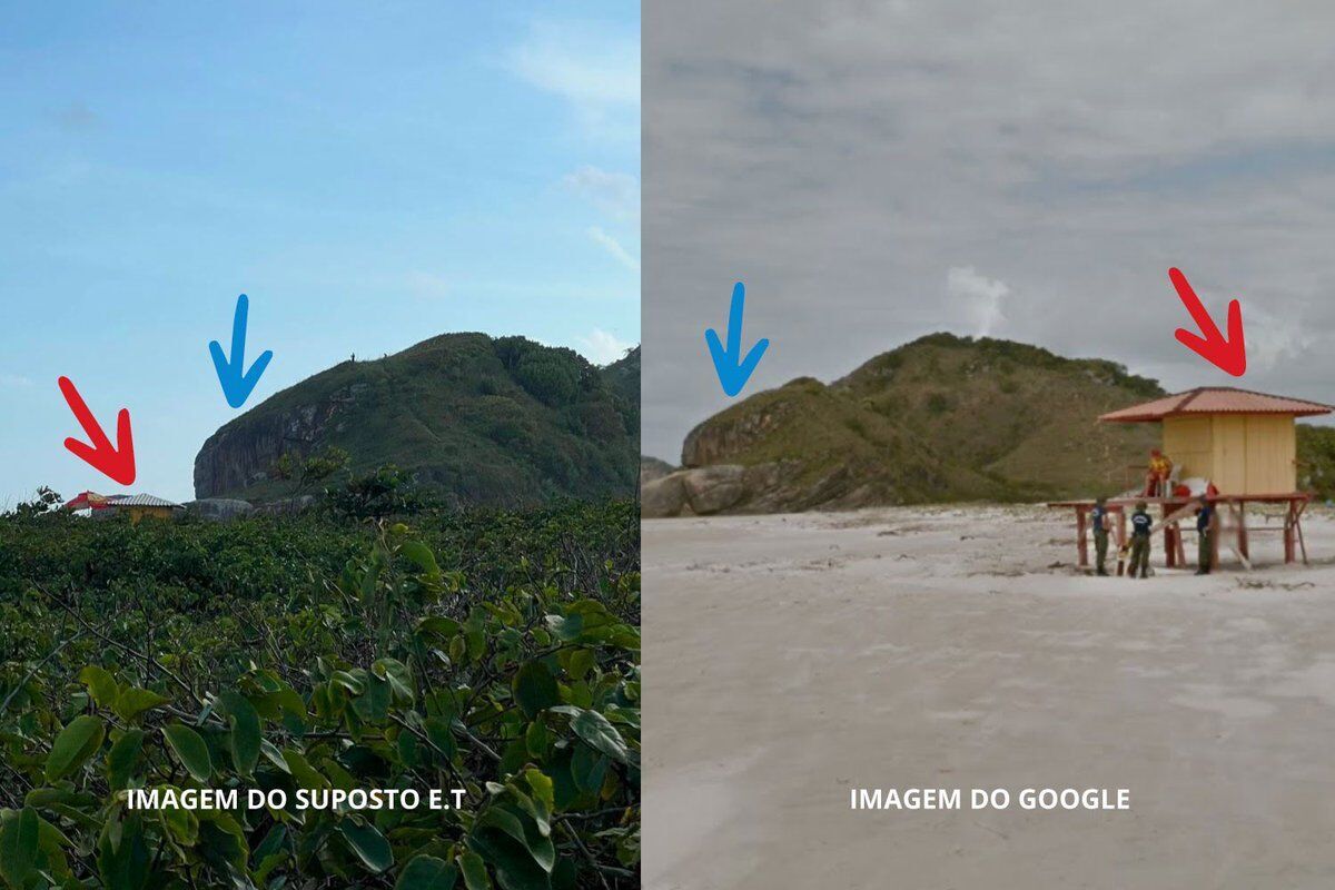 Туристка утверждает, что сняла на видео инопланетян ростом 3 метра на холме в Бразилии. Вирусные кадры
