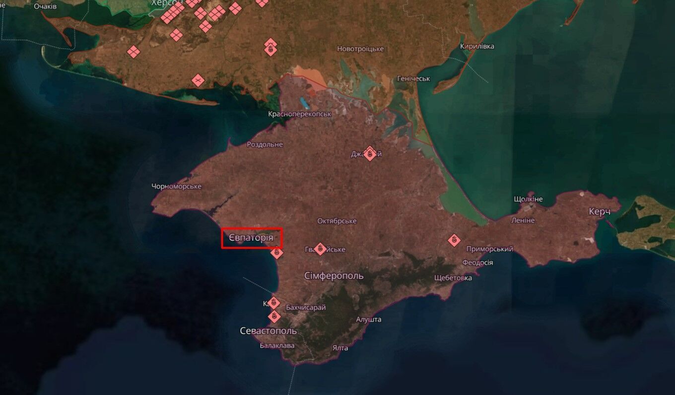 Окупанти в Криму з усіх сил готуються відбивати наступ ЗСУ: в "Атеш" розвідали позиції ворога біля Євпаторії. Фото і відео