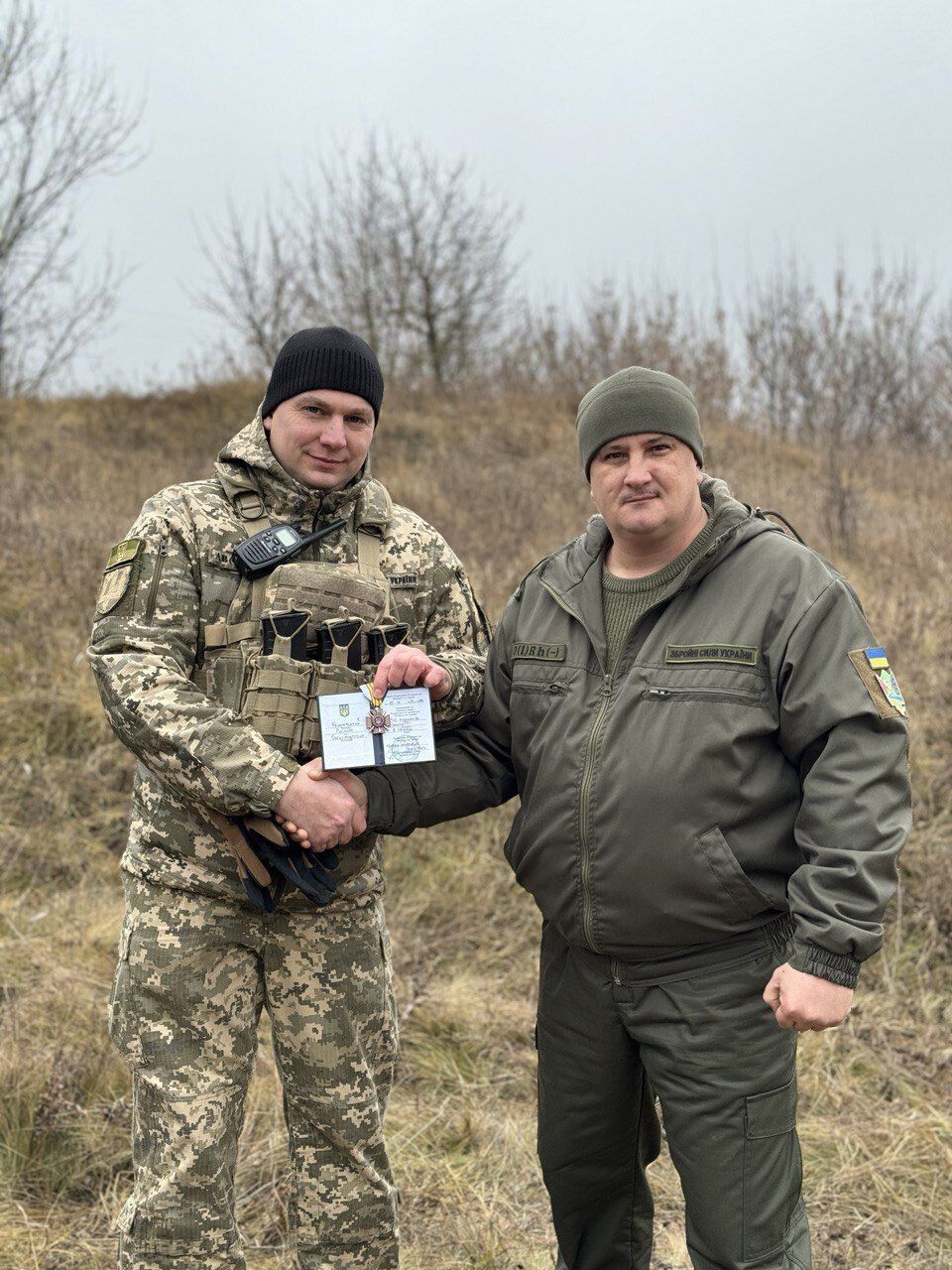 Залужний і Наєв нагородили відзнаками зенітників із Білоцерківського полку
