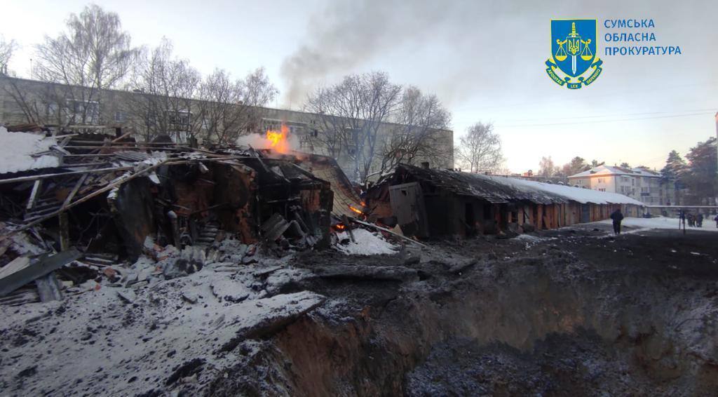 Город Шостка на Сумщине пострадал от российских ракет Х-22, есть раненный: фото последствий