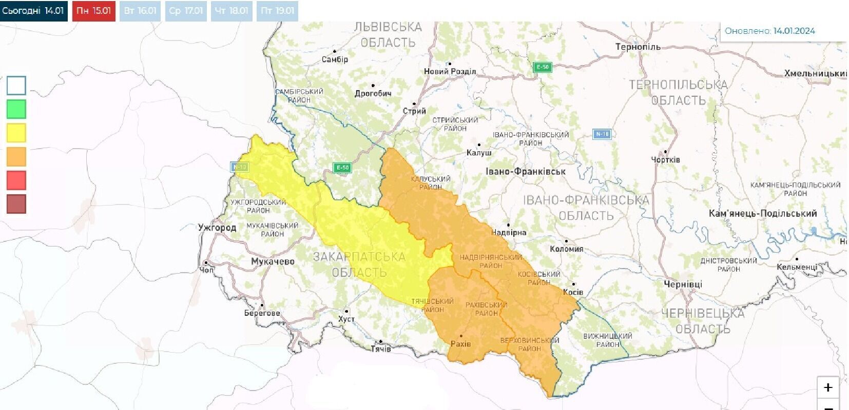 Знову мороз і сніг, але не всюди: синоптики дали прогноз погоди в Україні на 15 січня