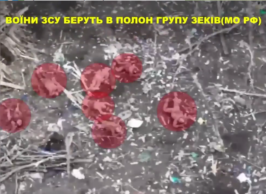 На Запорожье оккупанты шли захватывать украинские позиции и попали в ловушку. Видео