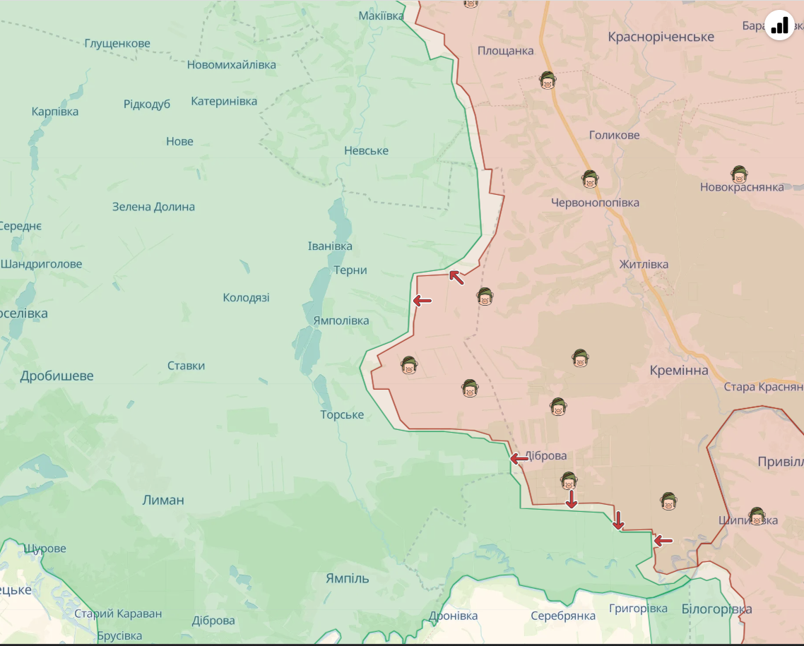 Окупанти на Луганщині змінили вектор штурмових дій: в ОВА розповіли про ситуацію. Карта