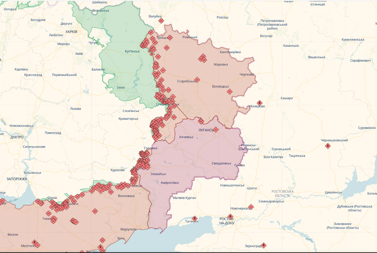 ЗСУ відбили атаки армії РФ на п'яти напрямках: відбулось 85 бойових зіткнень – Генштаб