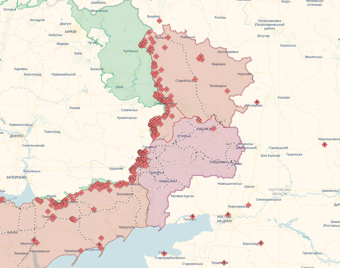 Армія РФ не полишає спроб вибити українські підрозділи з лівого берега Дніпра: ЗСУ відбили 9 штурмів – Генштаб