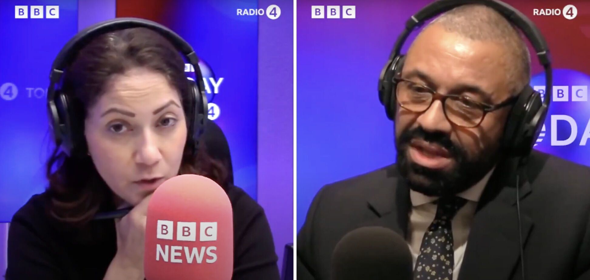 Ведуча BBC сім разів за хвилину cказала слово "лайно", сперечаючись із міністром внутрішніх справ