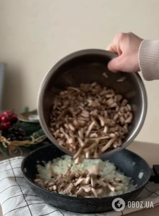 Не просто пюре: сытный картофельный гратен с грибами на обед