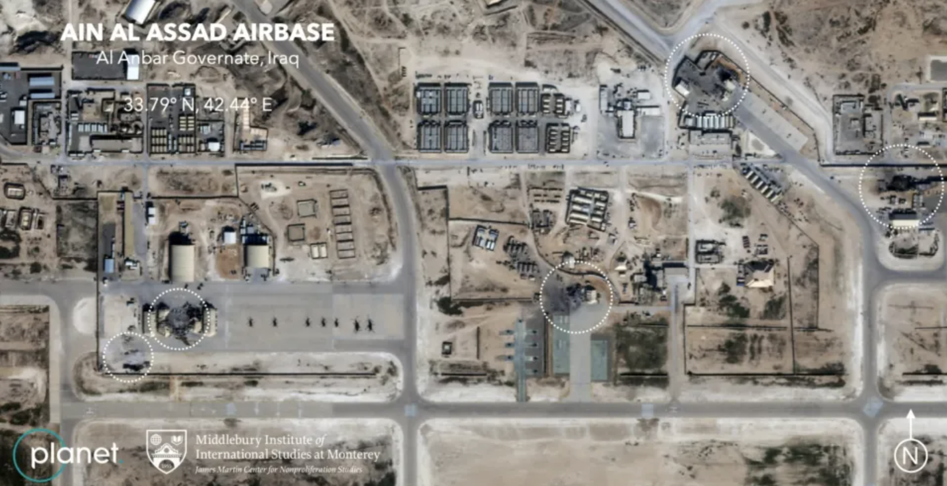 В Ираке атаковали американскую авиабазу: США обвиняют поддерживаемых Ираном боевиков