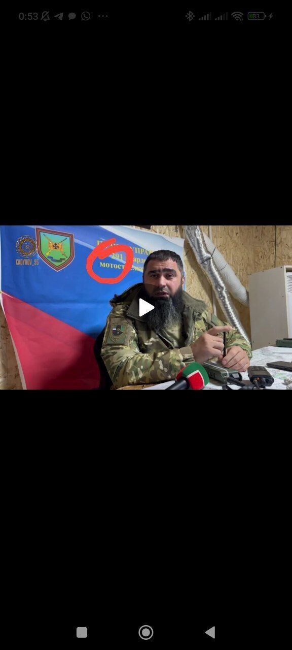 Кадировці мало не перестріляли військових РФ в окупованому Мелітополі: спливло відео із улюбленцем Кадирова