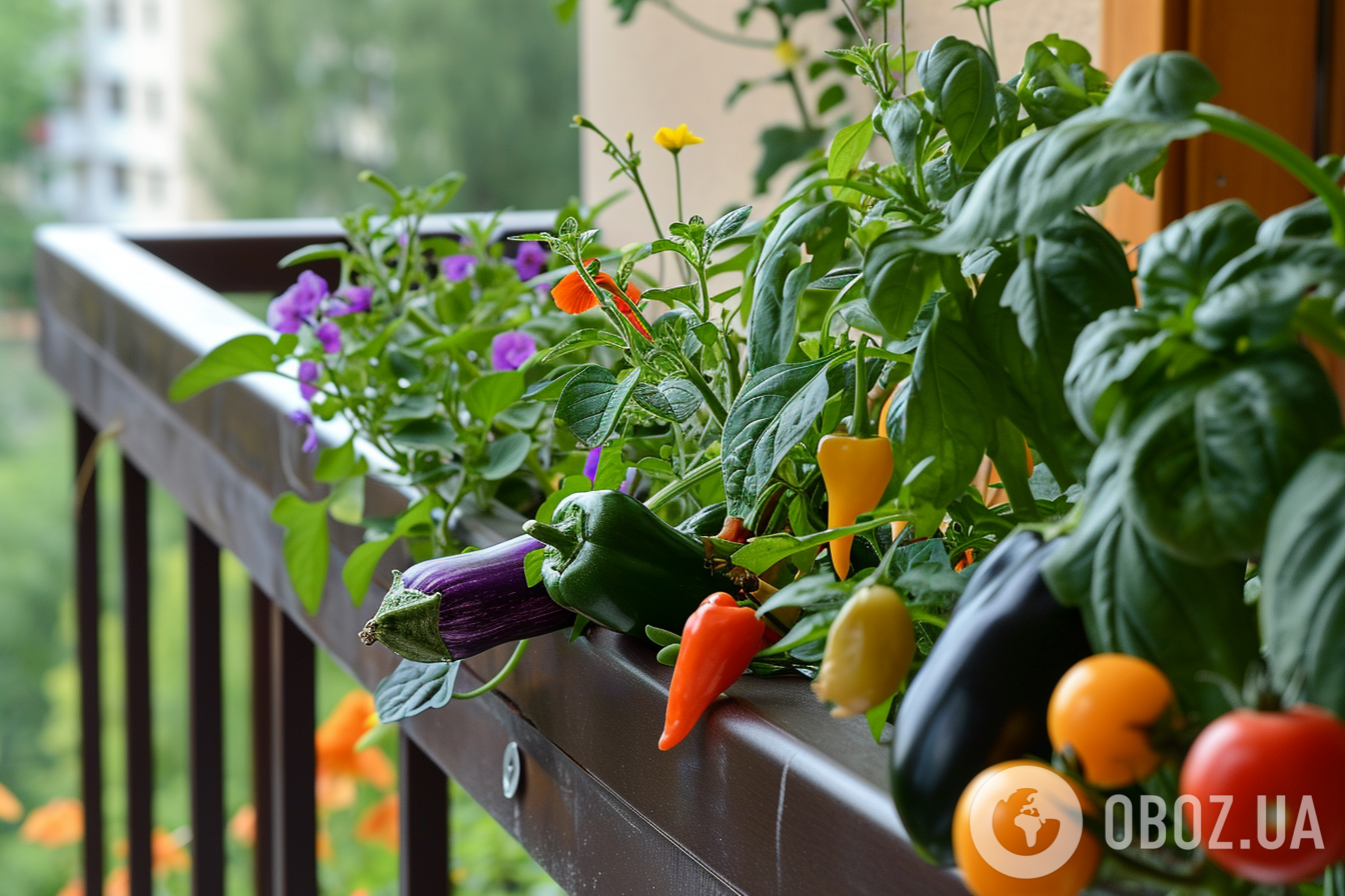 Якщо немає дачі: які овочі можна виростити у контейнерах на балконі