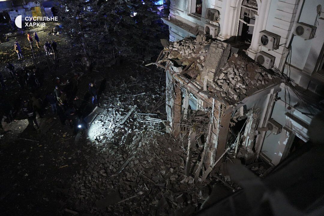 РФ утретє за день атакувала Харків ракетами: є влучання. Фото і відео