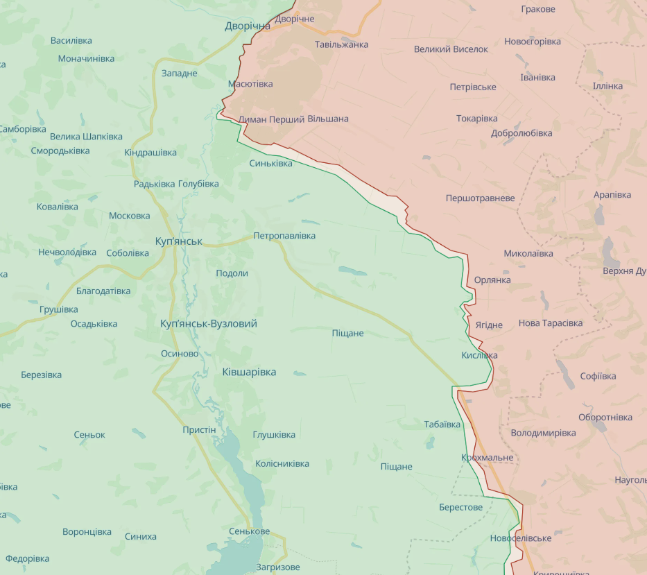 Окупанти штурмували позиції Сил оборони на лівобережжі Херсонщини, за добу на фронті відбулося 58 зіткнень – Генштаб