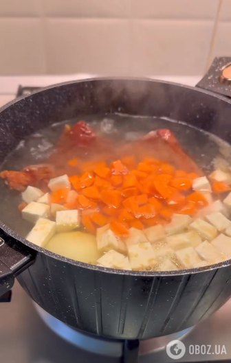 Боб-левеш: традиционный закарпатский суп с необычной подачей