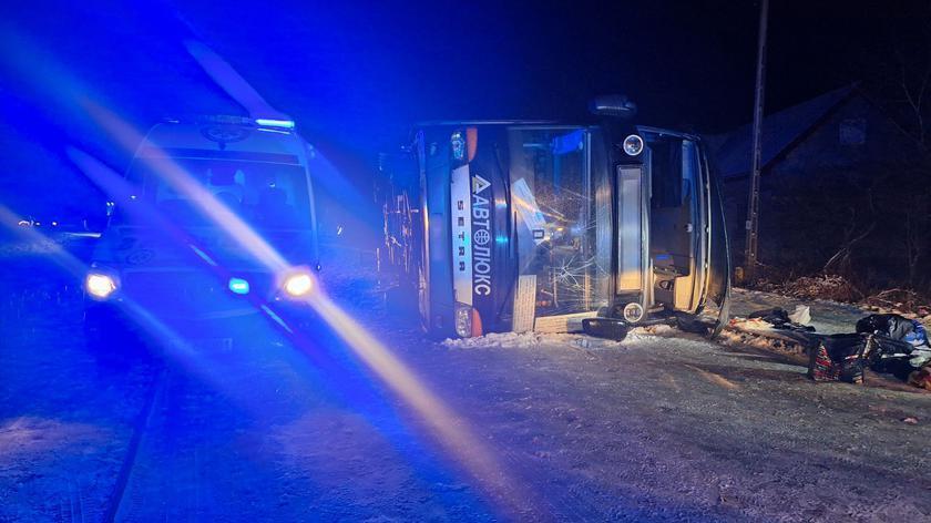 В Польше перевернулся автобус с украинцами: много пострадавших. Фото и видео