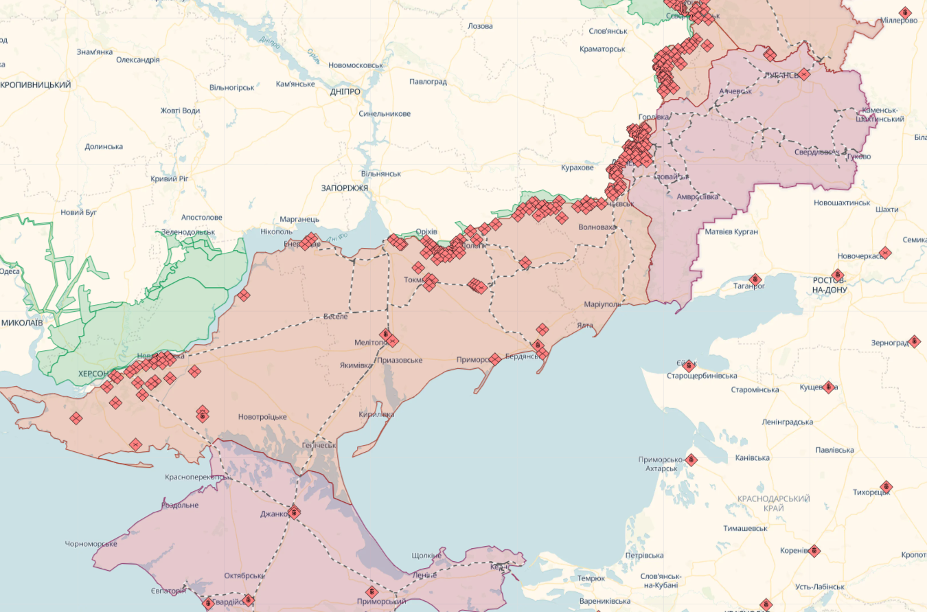 Оккупанты пытались прорвать оборону ВСУ в Луганской области, за сутки на фронте произошло 64 боевых столкновения - Генштаб