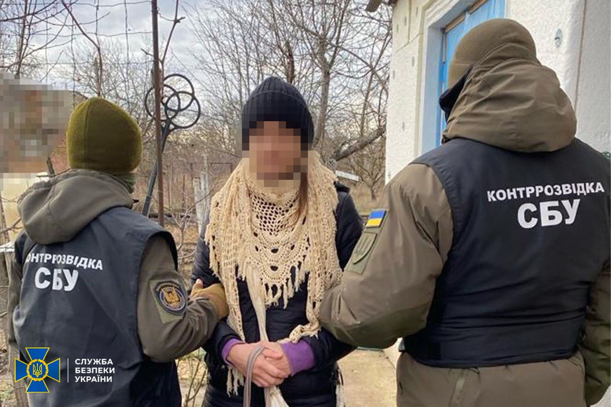 СБУ задержала российскую информаторку, которая следила за подразделениями морпехов ВСУ на Николаевщине. Фото